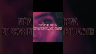 Niña de piel morena morena lyrics chuchopinto musica cumbia shorts [upl. by Ynolem]