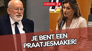 Yesilgöz is KLAAR met praatjesmaker Timmermans [upl. by Fellner]