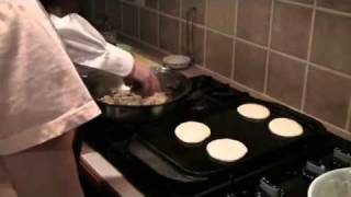 How to make Sour Cream Pancakes [upl. by Esimaj]