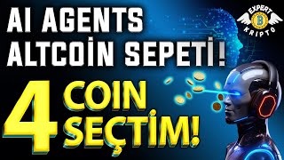 Yeni Trend AI Agents Altcoin Sepeti  Tren Kalkıyor [upl. by Mikkel]