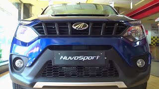 CarsDinos Mahindra NuvoSport First Drive Review Walkaround Red amp Blue [upl. by Elicia]