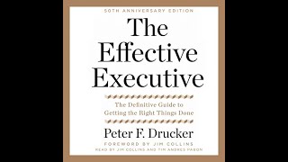 The Effective Executive [upl. by Rehtnug]