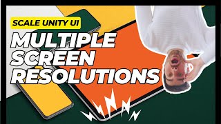 SCALE UNITY UI ELEMENTS FOR EVERY SCREEN RESOLUTION  CANVAS SCALER  Unity UI tutorial [upl. by Nalehp]