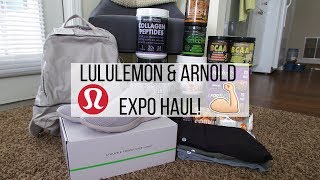 LULULEMON HAUL  What I Got At The Arnold  WORK IN PROGRESS [upl. by Nuy679]