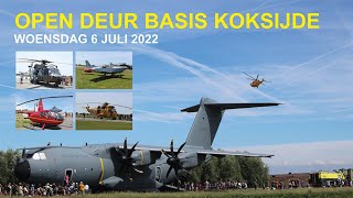 Open Deur Basis Koksijde 6 juli 2022 [upl. by Cornelie962]