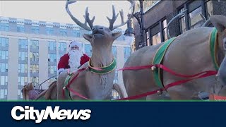 Santa Claus Parade puts smiles on Montrealers’ faces [upl. by Eener]