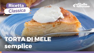 TORTA DI MELE FACILE E SOFFICE [upl. by Anelrats42]