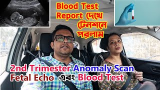 🛑Update 🛑Second Trimester  Anomaly Scan  Fetal Echo  Blood Test  The Bong Parenting [upl. by Nimaj]