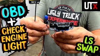 How to Wire LS SWAP OBD Connector  Check Engine Light  UTX [upl. by Oliva576]