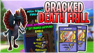 Making A Cracked Reinforce Death Frillasaur In Wizard101 [upl. by Rosemare]