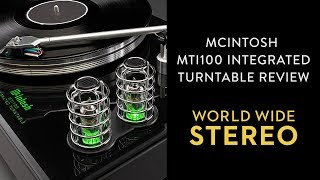 Review McIntosh MTI100 Integrated Turntable [upl. by Sacram]