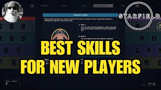 The Best Skills for New Players in Starfield [upl. by Anastatius]