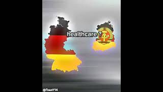 West Germany Vs East Germany countries shorts germany [upl. by Irahs407]