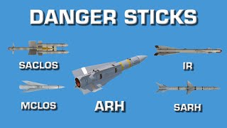 Danger Sticks A Beginners Guide to Air to Air Missiles in War Thunder [upl. by Atem]