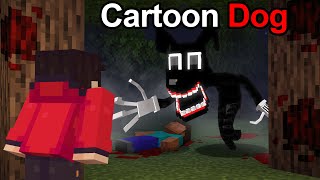 We Survived Cartoon Dog in Minecraft [upl. by Kahler]