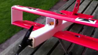 Foam board bi plane part 2 [upl. by Packston]