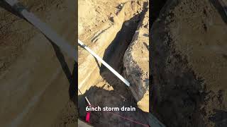 pipeline construction pipelayer backhoe skidsteer storm safteyfirst dirt water [upl. by Odlanar]