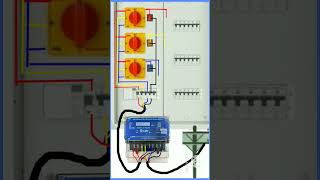 3 PHASE DISTRIBUTION BOX WIRING  DIY ROTARY SWITCH Change over  circuit [upl. by Yhtorod]