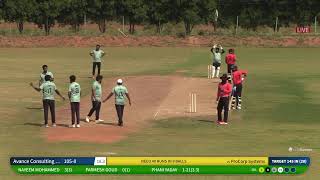 US IT STAFFING CORPORATE CRICKET LEAGUE  AVANCE CONSULTING VS PROCORP SYSTEMS [upl. by Steinberg]