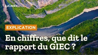 Climat  le rapport du GIEC en cinq chiffres [upl. by Farver]