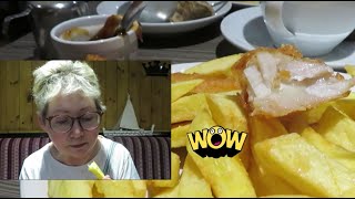 Kingfisher Fish amp Chip Restaurant TEWKESBURY  Food Review [upl. by Philps]