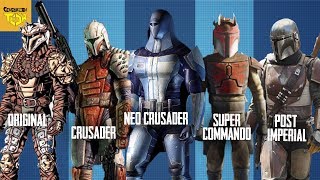 The Evolution of the MANDALORIANS [upl. by Htennek]