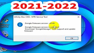 Dongle Firmware Version Is Outdated  Cm2 Infinity Dongle  Download Cm2 dongle Manager  How To [upl. by Htiffirg]