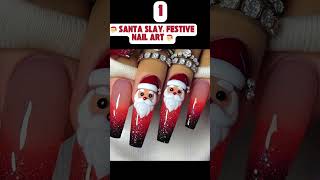 🎄🎅 Get Festive with These Holiday Nail Art Ideas Top 3 Picks 🎁✨ [upl. by Freeman404]