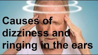 Causes of dizziness and ringing in the ears [upl. by Yettie]