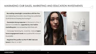 Olaplex Holdings OLPX Q3 2024 Earnings Presentation [upl. by Prue957]