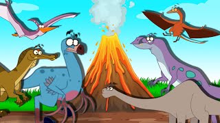 Dinosaur  The Hidden Secrets of Dinosaur  A Fun Cartoon for Kids [upl. by Mera]