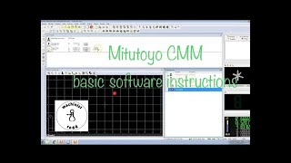 Mitutoyo CMM basic software use [upl. by Dorian37]