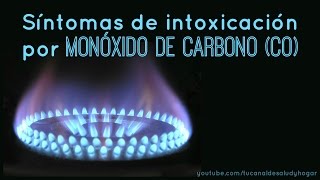 Síntomas de intoxicación por monóxido de carbono CO [upl. by Mable]