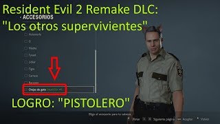 Resident Evil 2 Remake Logro quotPISTOLEROquot MUNICIÓN INFINITA para el DLC Ghost Survivors [upl. by Marchak]