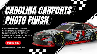 Sam Mayer wins by inches at Texas Motor speedway in the No 1 Carolina Carports car [upl. by Irv221]