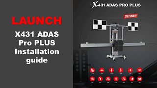 LAUNCH X431 ADAS PRO PLUS installation guide [upl. by Shantee]