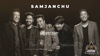 SAMJHANCHU  Sabin Rai amp The Pharaoh Lyrics Video [upl. by Proudlove]