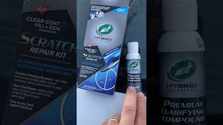 Turtle Wax “Clear Coat Fill amp Seal” Scratch Repair Kit [upl. by Atcliffe265]