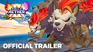 Rivals of Aether 2  Forsburn Character Gameplay Trailer [upl. by Ahsemal169]