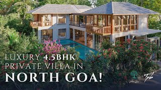 EXCLUSIVE Villa in North Goa w Infinity Pool [upl. by Tnarg]