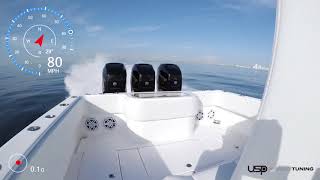 Invincible Boats 36 Does 80MPH  Fastest On Water [upl. by Tabbi597]