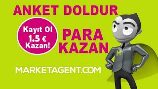 Marketagent Uygulaması ile Anket Görevlerini Tamamlayıp 🗣️ YATIRIMSIZ Para Kazanın 🔥🔥🔥 [upl. by Kenn]