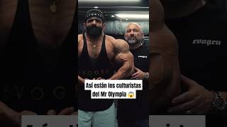 Así están los culturistas open a 5 semanas del Olympia gym mrolympia culturismo bodybuilding [upl. by Gustavo]