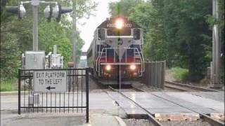 Two NJ Transit Trains at Radburn Fair Lawn  HD [upl. by Lazaruk442]