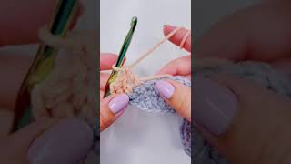 How to Crochet the Wavy Chevron Stitch Left Handed Part 3 [upl. by Ahsaelat]