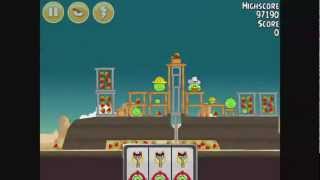 Angry Birds Golden Egg 22 Super Bowl Location amp Walkthrough [upl. by Hgeilyak]