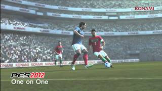 PES 2012 Gameplay  One on One for submission HD [upl. by Reinar935]