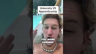 Uk uni vs apprenticeship richardklein learnontiktok gcse [upl. by Hna]