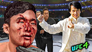 Dooho Choi vs Jackie Chan EA sports UFC 4 [upl. by Odnanref187]