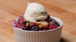 Slow Cooker Berry Cobbler [upl. by Rednaskela]